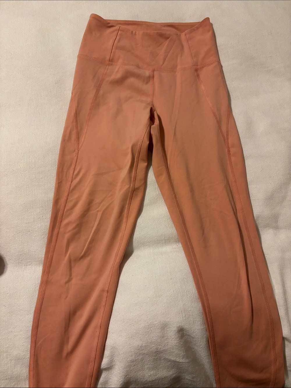 girlfriend collective women’s  High-Waist Leggings in Coral